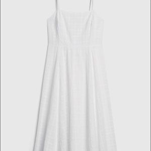 Gap Square neck midi dress